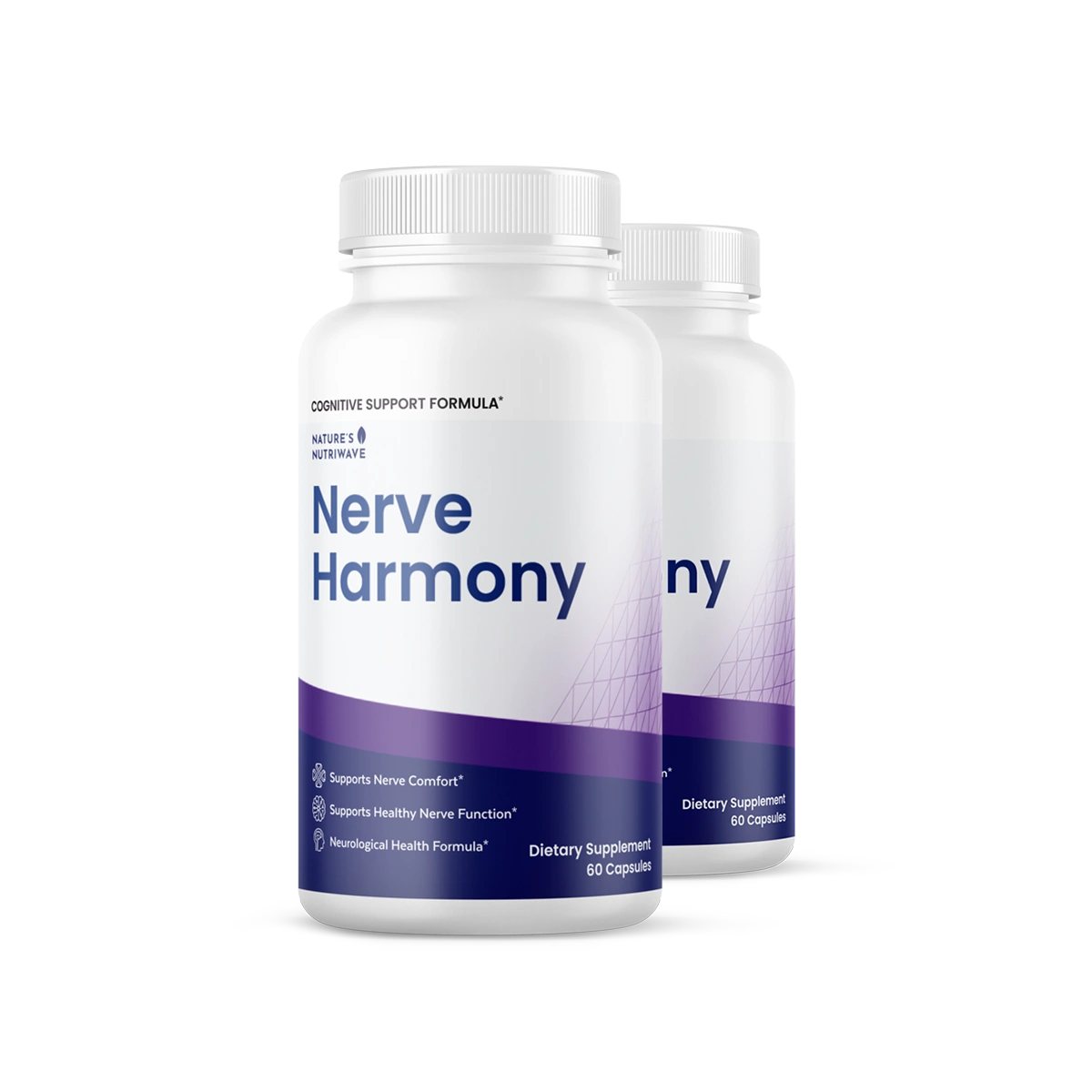 NerveHarmony Advanced Nerve Health Support Supplement Bottle